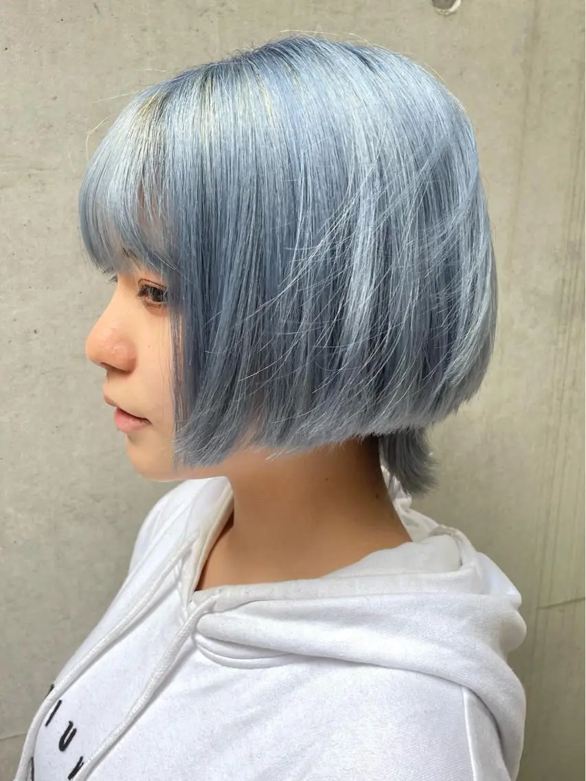 カラー yasuハイトーン/ デザインカラーのヘアスタイル