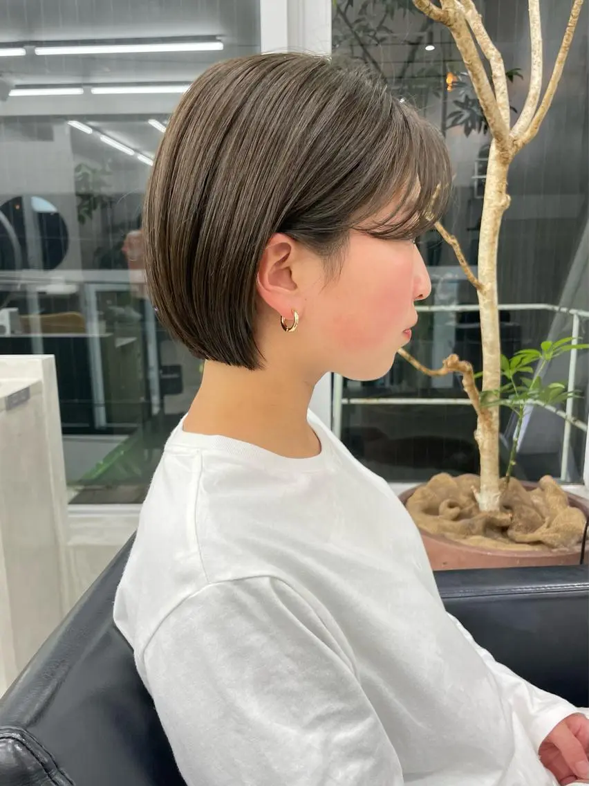 ショート カラー 華 /ショート/ボブのヘアスタイル