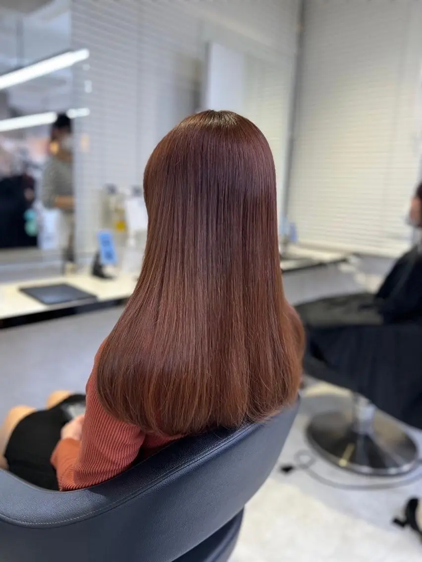 カラー 盛れる上質ワンホン ヘア🤍YUME🤍のヘアスタイル