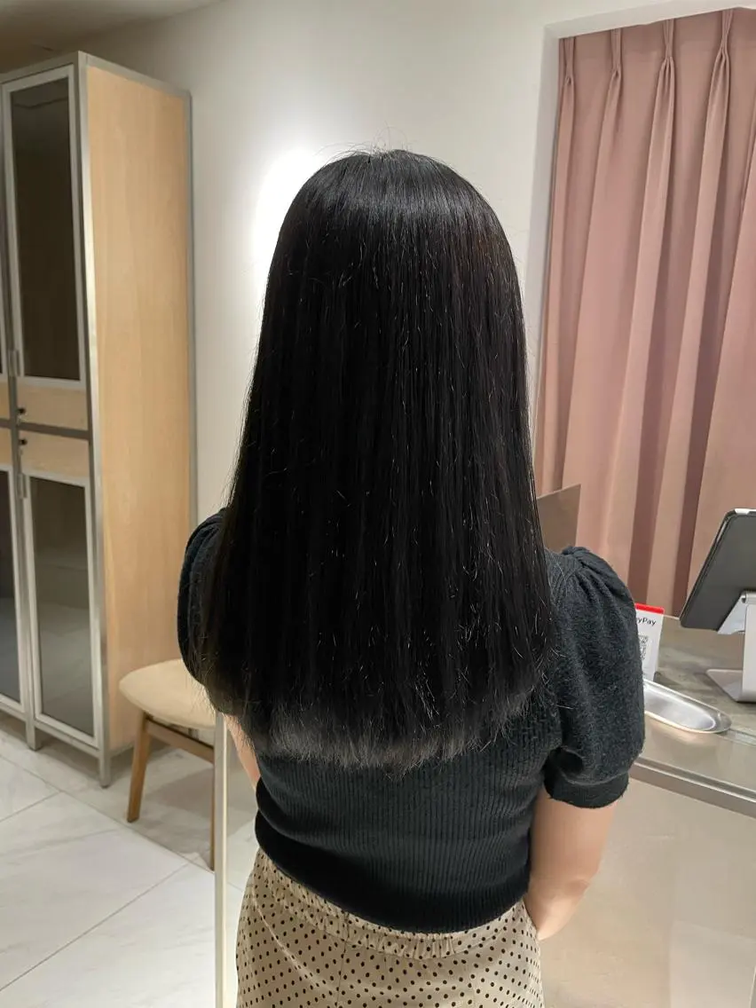 ロング カラー ヘアアレンジ 艶髪/レイヤーカット 🐣misakiのヘアスタイル