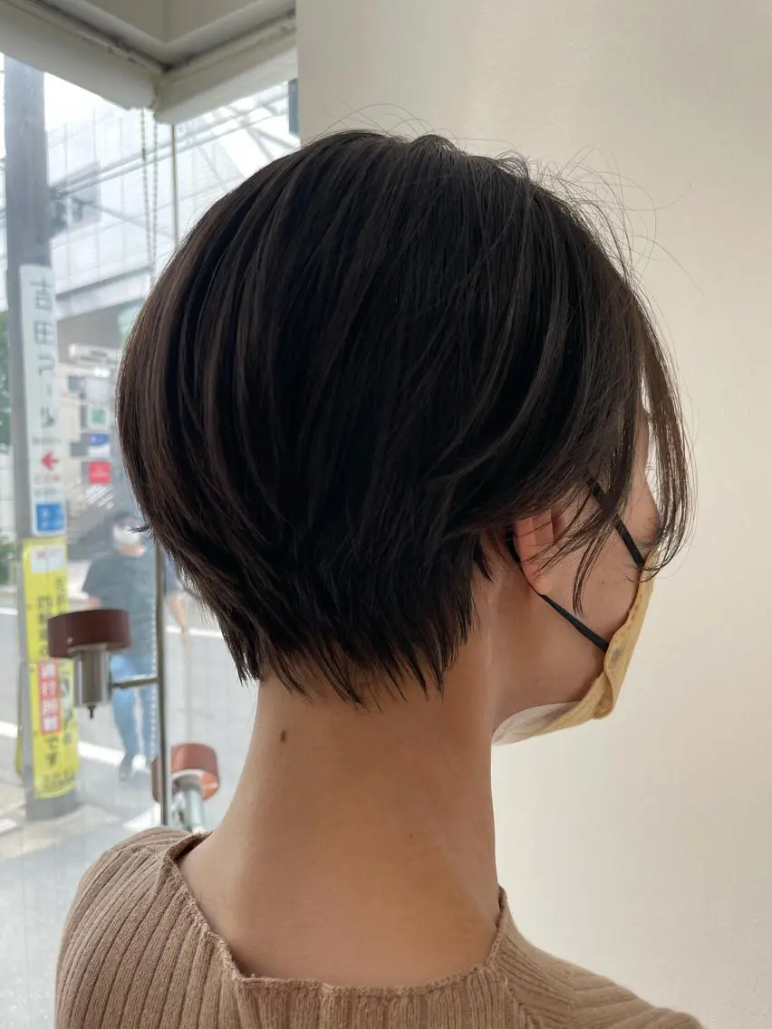 ショート カラー ショートヘア カット ヘアカラー 店長福島成美/髪質 改善縮毛矯正/カラーのヘアスタイル