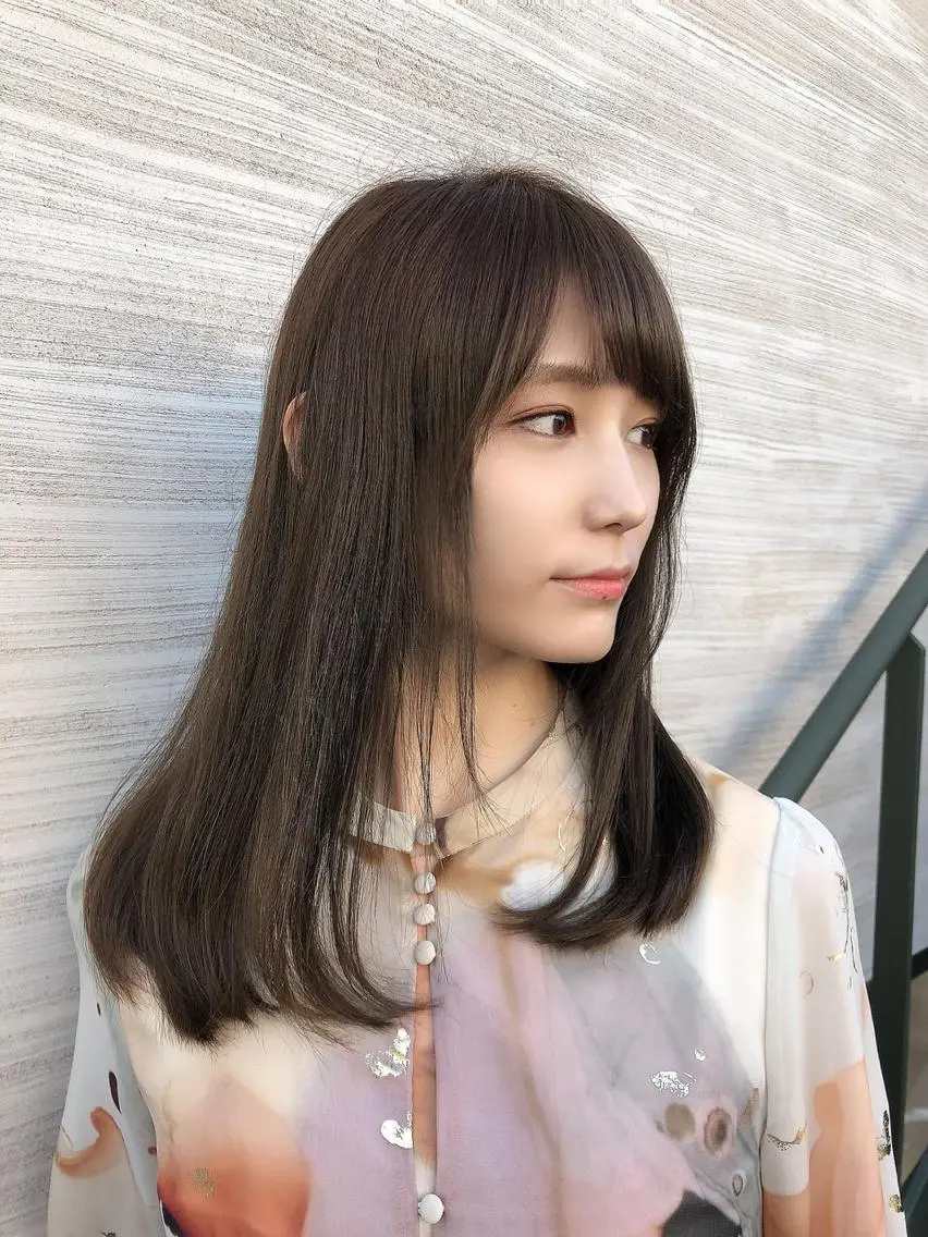 セミロング カット 縮毛矯正 トリートメント ヘッドスパ 佐藤優太朗 似合わせ/髪質改善のヘアスタイル