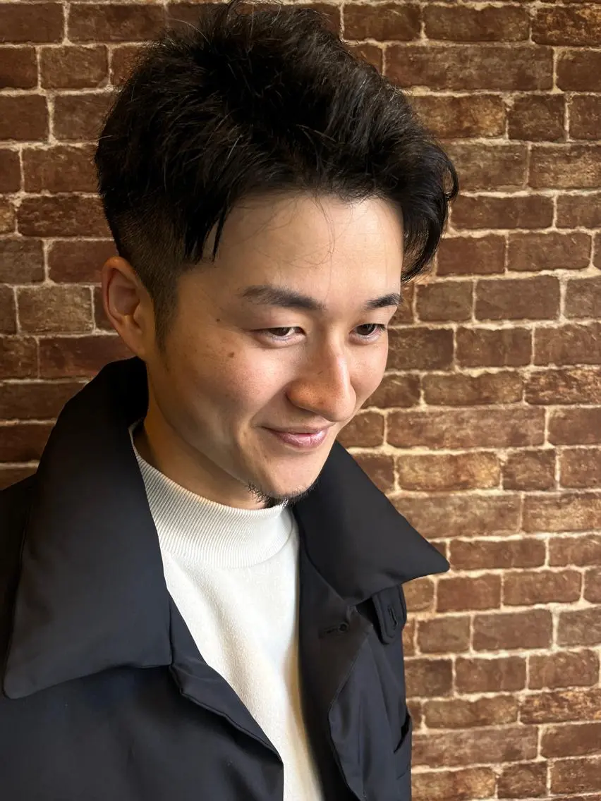 ショート カラー パーマ ヘアアレンジ メンズ キッズ ネイル マツエク・マツパ アイブロウ メンズブリーチ メンズハイライト メンズインナーカラー メンズ韓国風 ブリーチ 久木原 ゆりのヘアスタイル