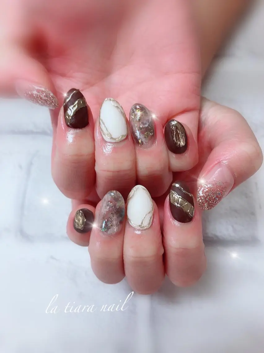 ネイル ハンドネイル Blue bird  nailのネイルデザイン
