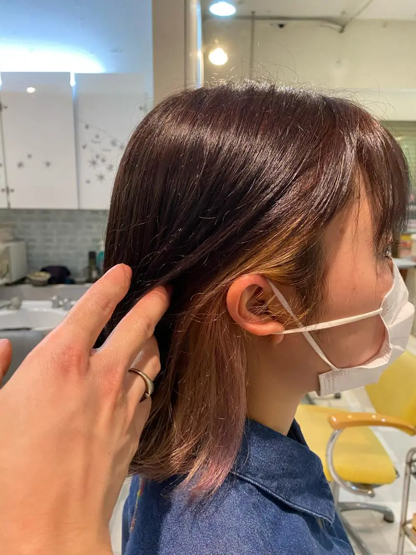 カラー 黒川 奨のヘアスタイル