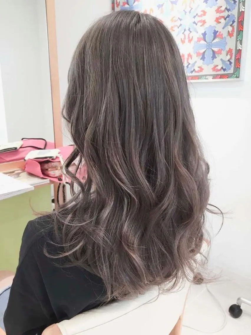 ロング カラー トリートメント Days 透明感カラーのヘアスタイル