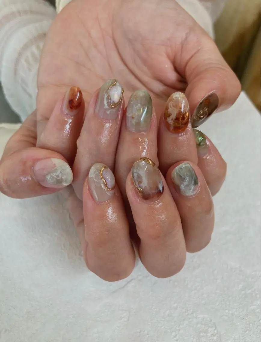 ネイル 持ち込み eiji nailのネイルデザイン