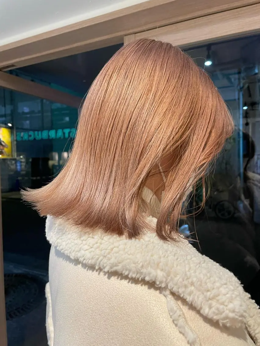 ミディアム カラー hazuki 🌝のヘアスタイル