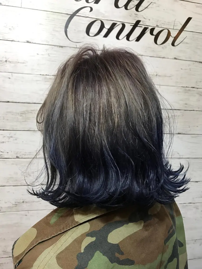 ミディアム カラー 店長担当🌟 矢吹ガブリエル🌟のヘアスタイル