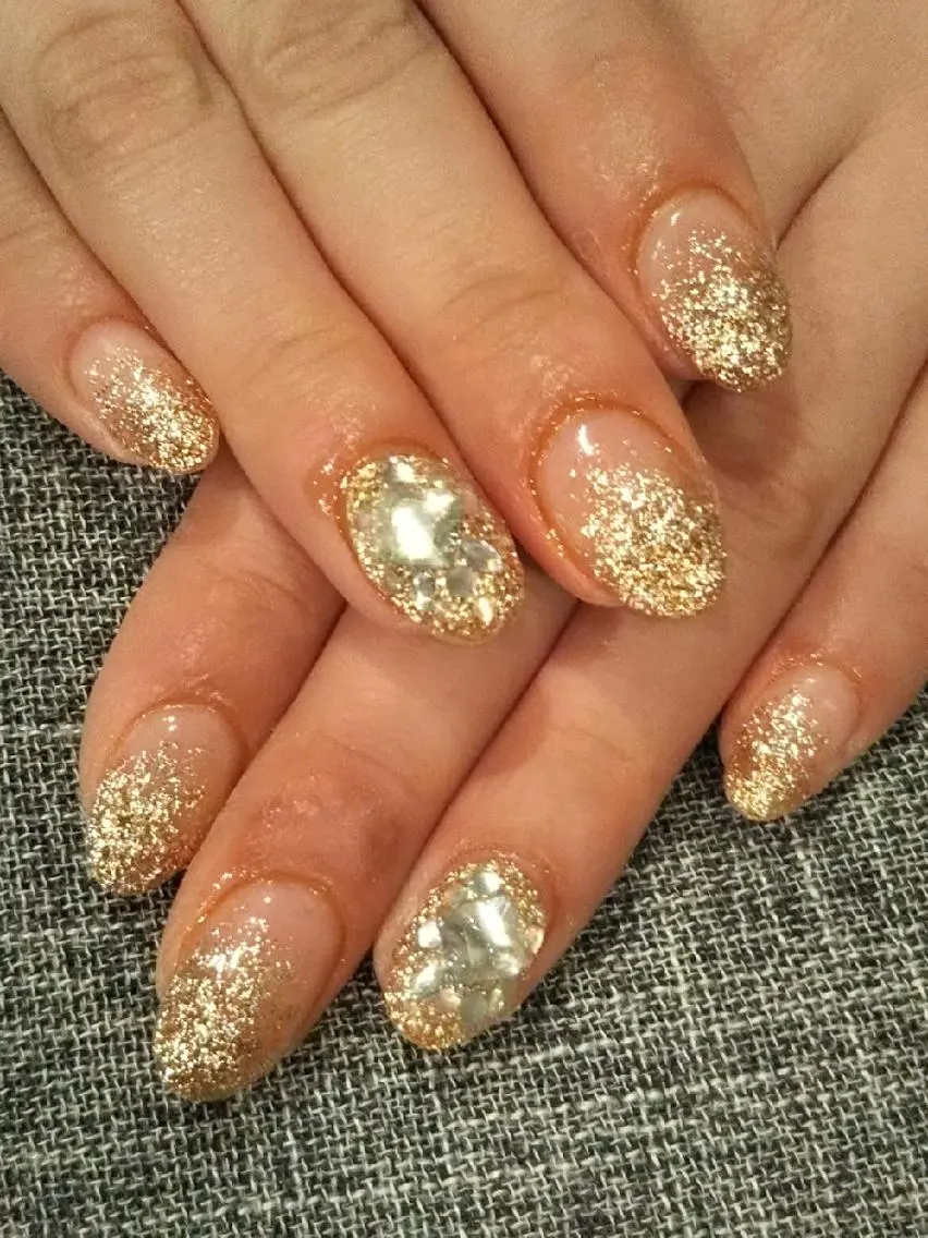 ネイル キラキラネイル ラメ(グリッター) ハンドネイル private salon mieのネイルデザイン