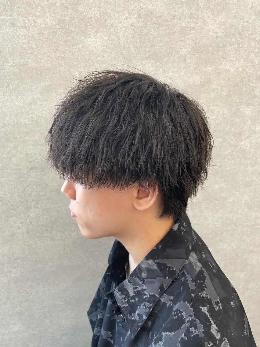 パーマ メンズ 曲がる縮毛矯正 🔥TAKUMA🔥のヘアスタイル