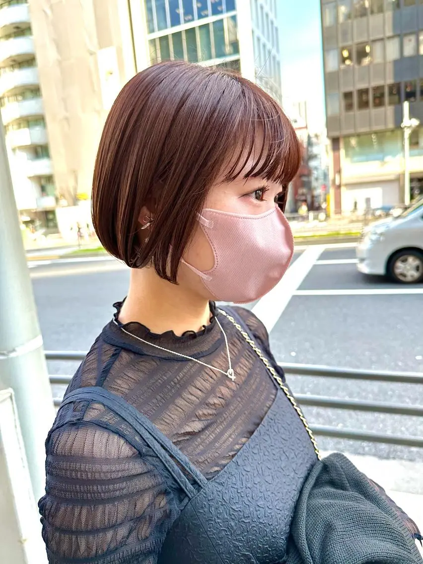 ショート カラー ヘアアレンジ ヘアカラー ✨レディース✨ 今だけカット￥０大石のヘアスタイル