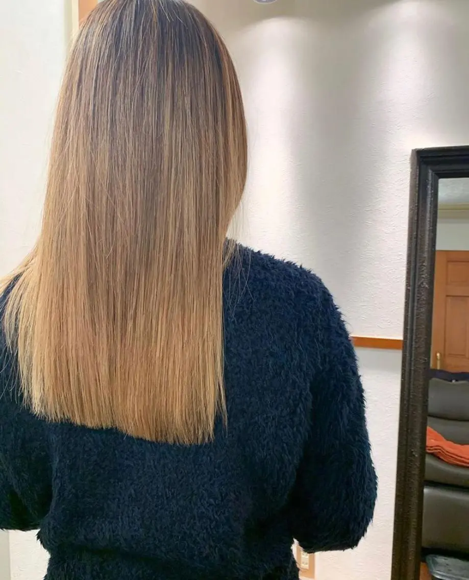 ロング 杉山 憂人のヘアスタイル