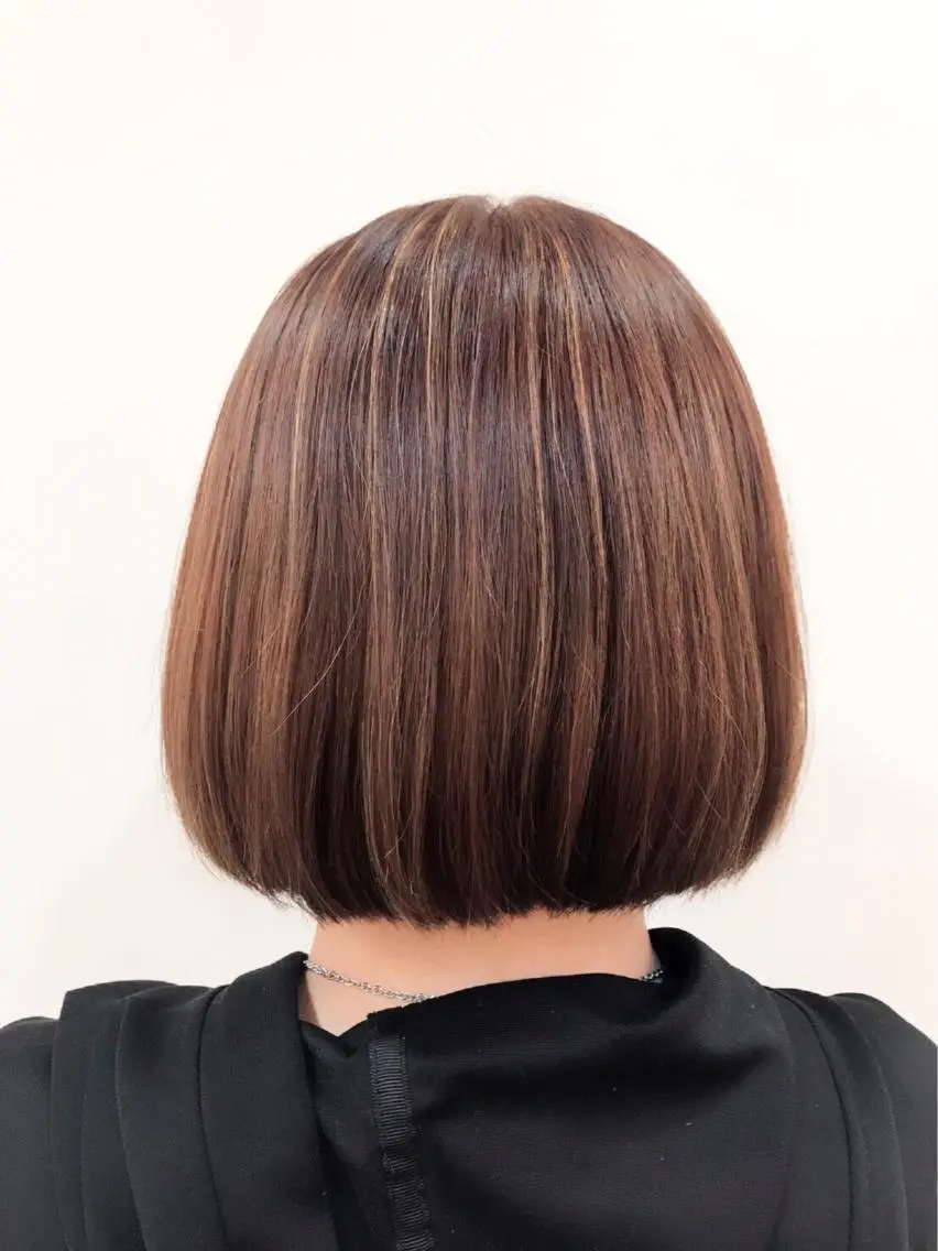 ショート 外国人風カラー ヘアカラー yukari 艶髪ヘアのヘアスタイル