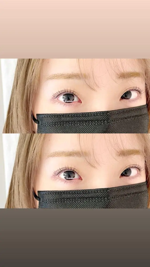 セミロング カラー パーマ ヘアアレンジ メンズ キッズ ネイル マツエク・マツパ アイブロウ マツパ 𝑹 eyelashのマツエク・マツパデザイン