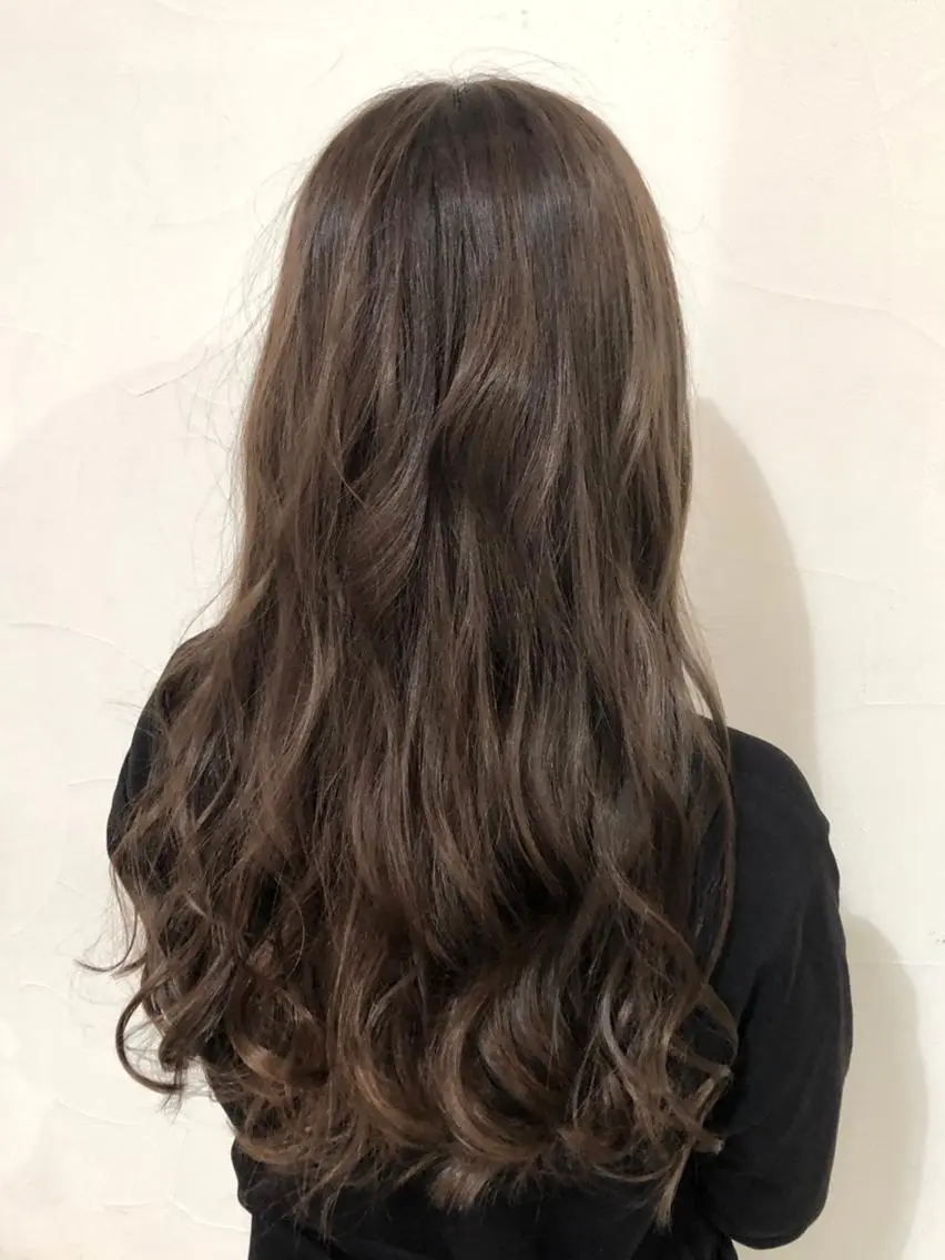 カラー RINA 🩵のヘアスタイル