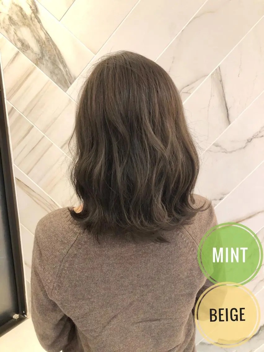 ミディアム カラー ヘアアレンジ ミディアムパーマ アディクシーカラー 透明感カラー イルミナカラー オーガニックカラー カット ヘアカラー トリートメント ✨似合うのその先へ✨ 田中延和のヘアスタイル