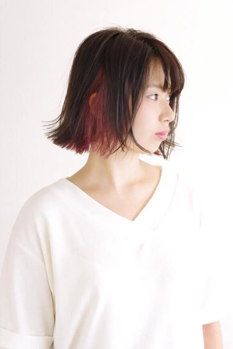ショート カラー 松田 光雄のヘアスタイル