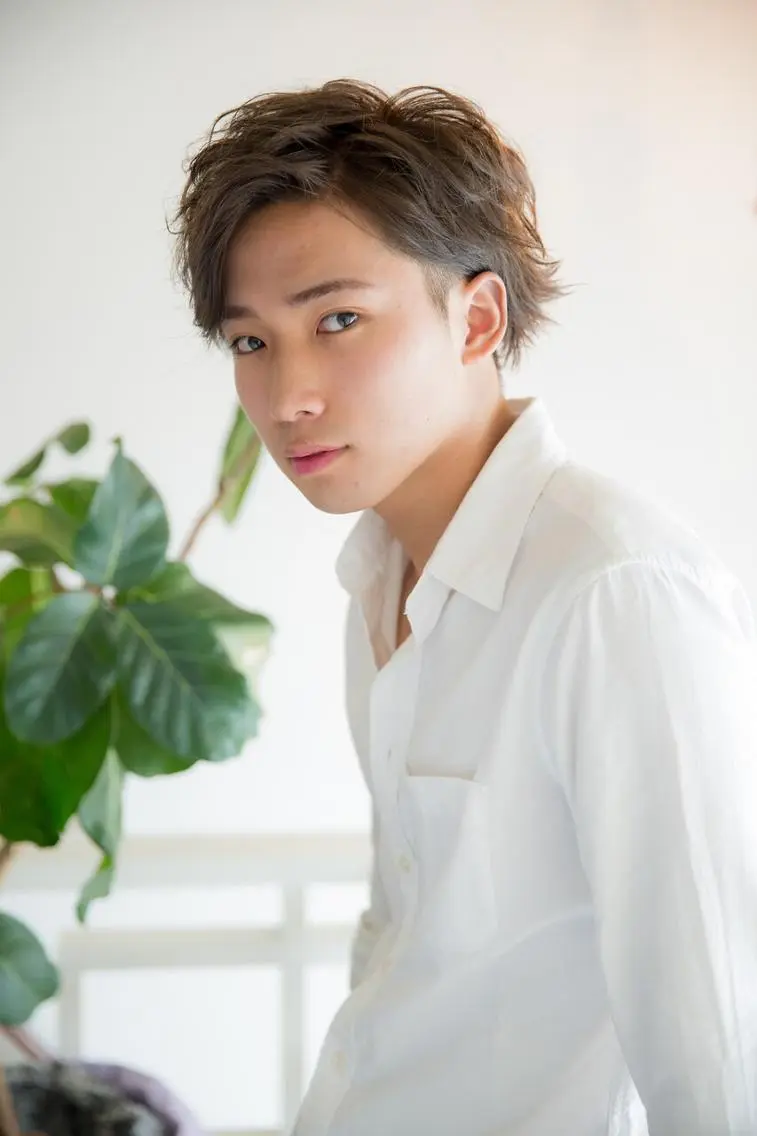 メンズ 岩崎 秀之のヘアスタイル