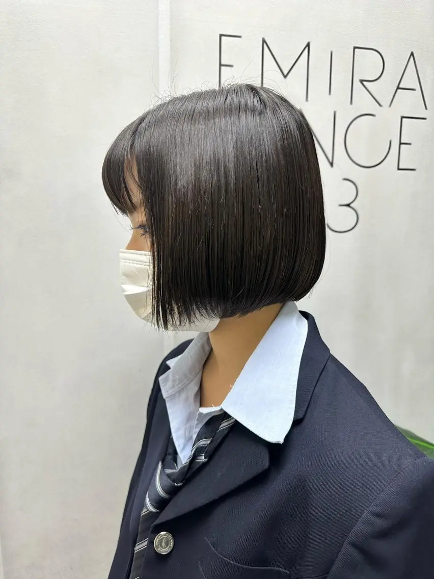 ショート ボブ ショートヘア カット ヘッドスパ OAK溝の口 𖠋SHINYAのヘアスタイル