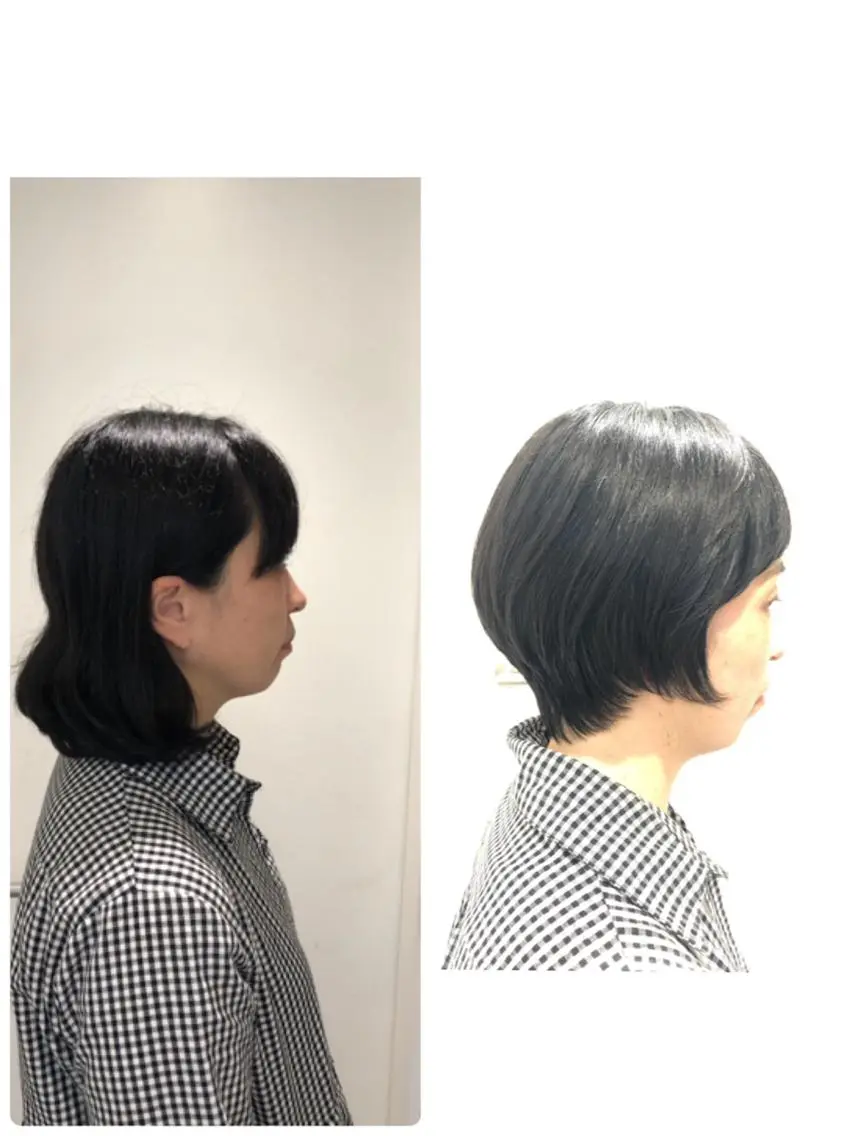 ショート ショートヘア 中尾 文哉のヘアスタイル