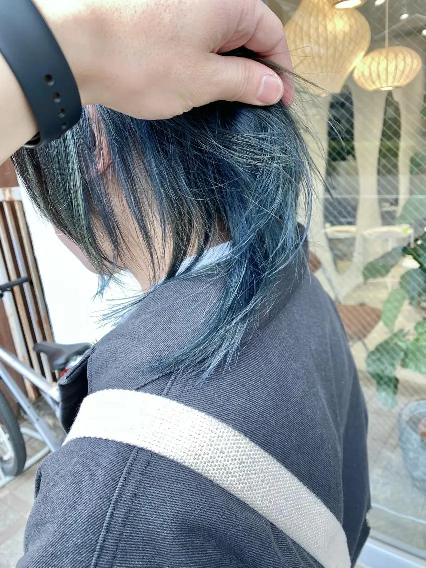 ショート Sabby氏川洸希 パーマのヘアスタイル