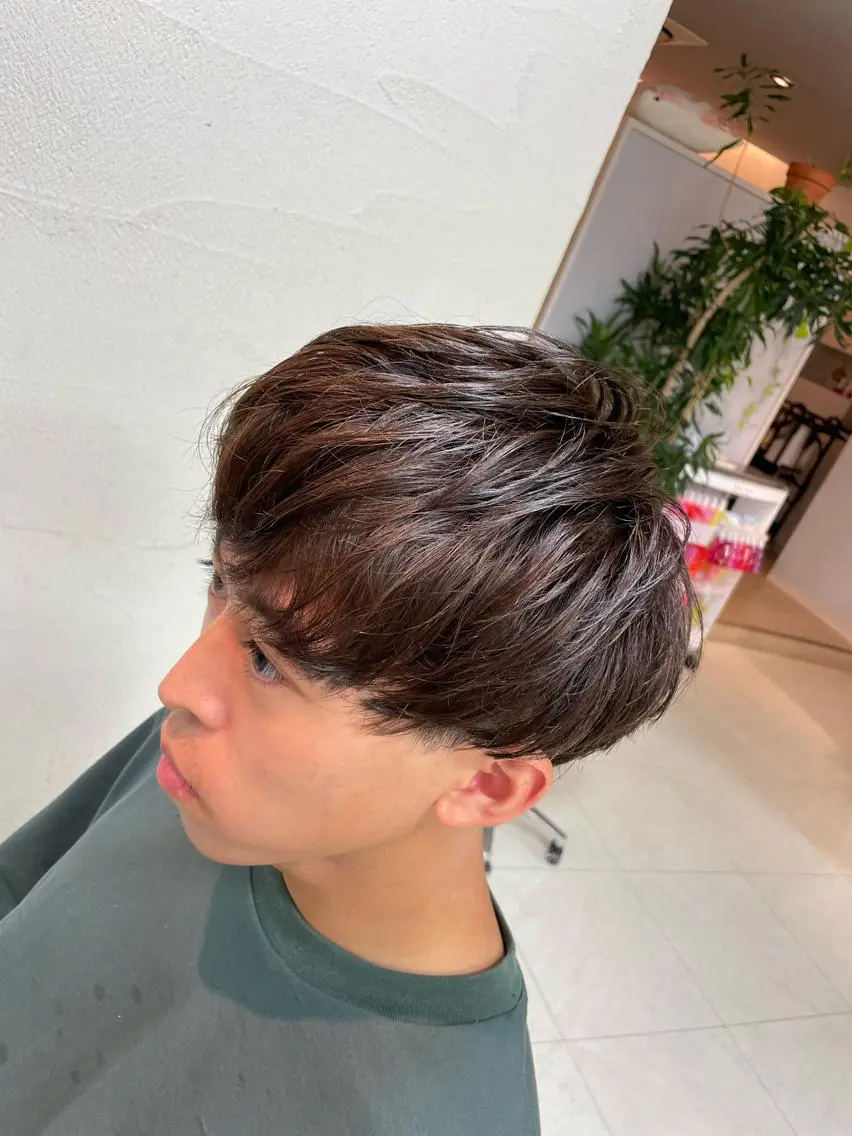 ショート メンズ マッシュ カット 藤田 聖矢のヘアスタイル
