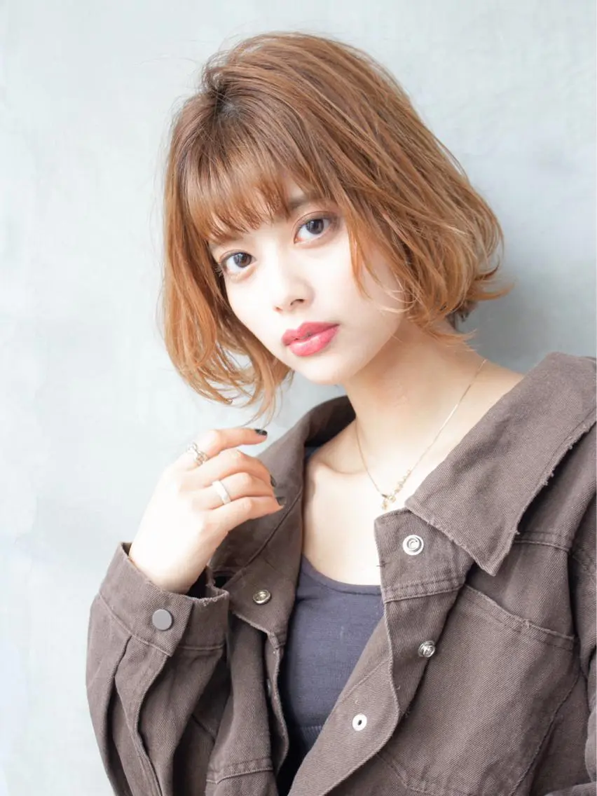 ショート カラー カット ヘアカラー トリートメント 🉐レイヤー/塩見 弘樹🉐渋谷のヘアスタイル