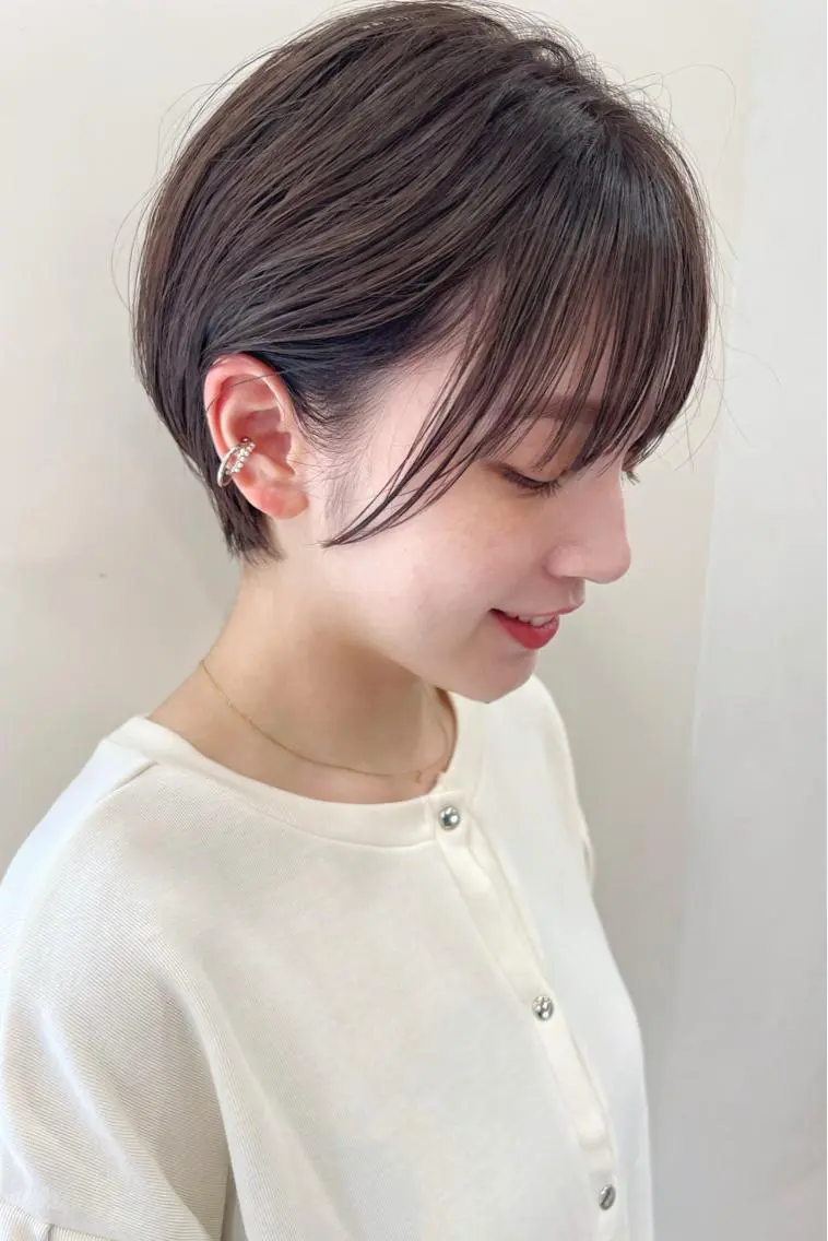 ショート ✨ミニモ指名奈良1位 ✨濱崎のヘアスタイル