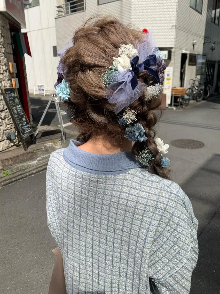 ヘアアレンジ ヘアセット 薄田 珠美のヘアスタイル