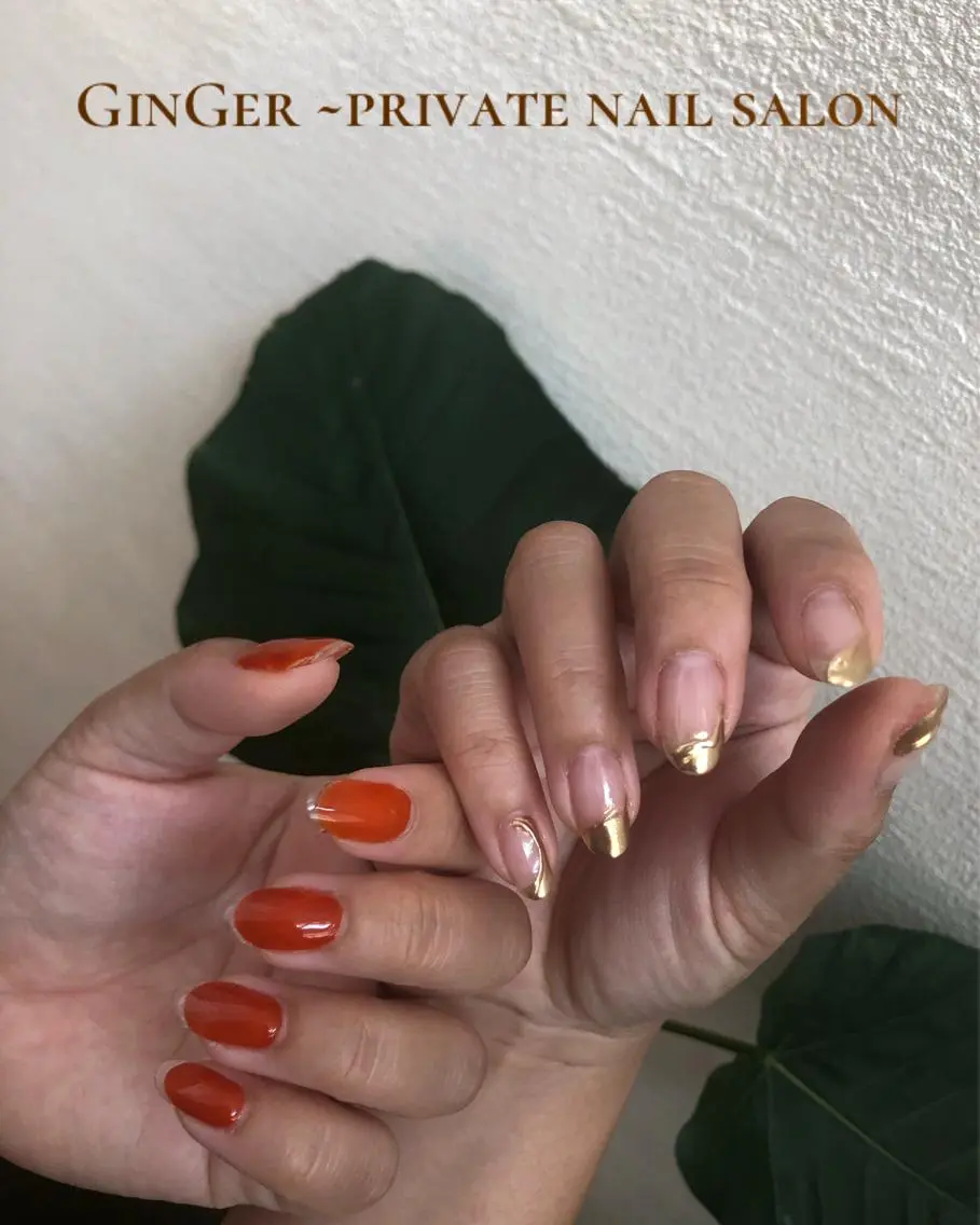 ネイル ginger nail&spaのネイルデザイン