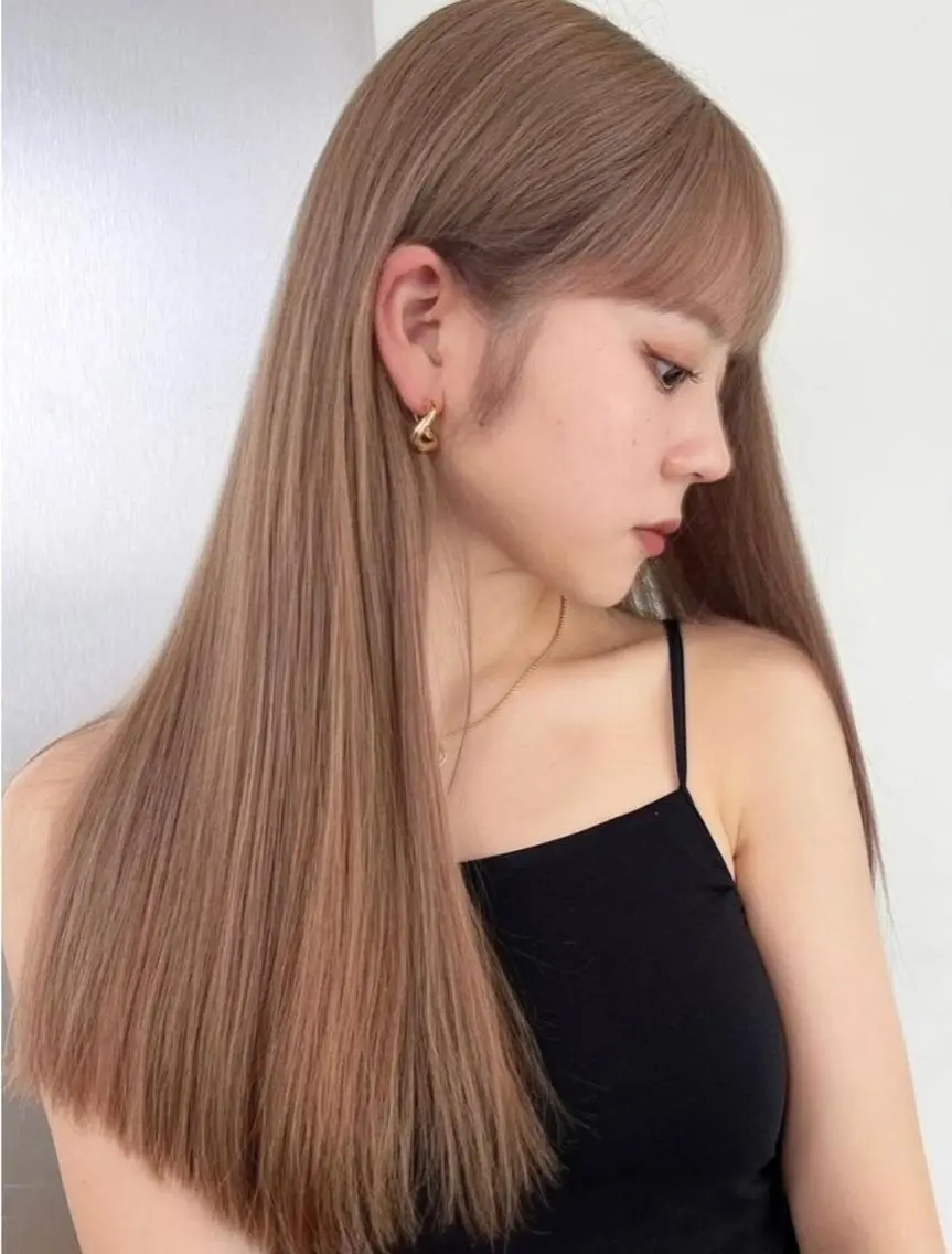 カラー ロング 🎆浴衣着付け👘 ✨ヘアセット🐹のヘアスタイル