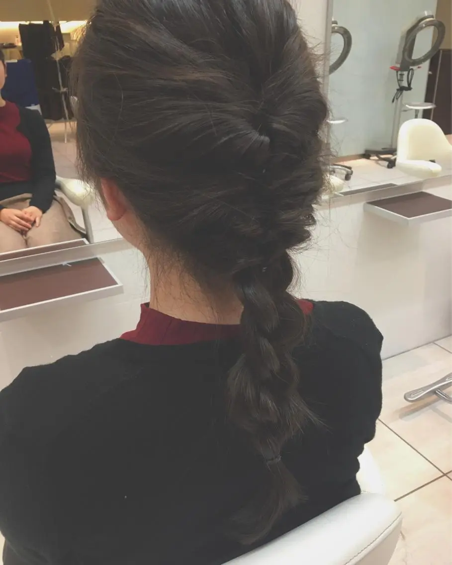 ロング ヘアアレンジ kaho.🌿 ショートヘア⭐️のヘアスタイル
