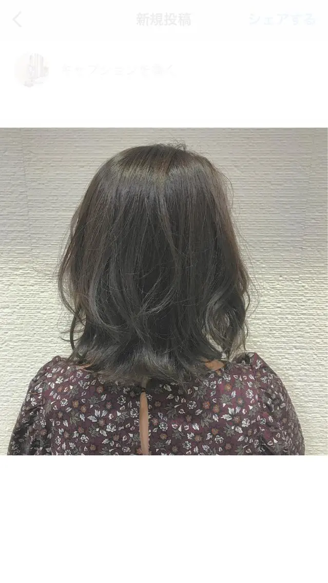ミディアム 韓国ヘア/レイヤー/ 🤍ayumuのヘアスタイル