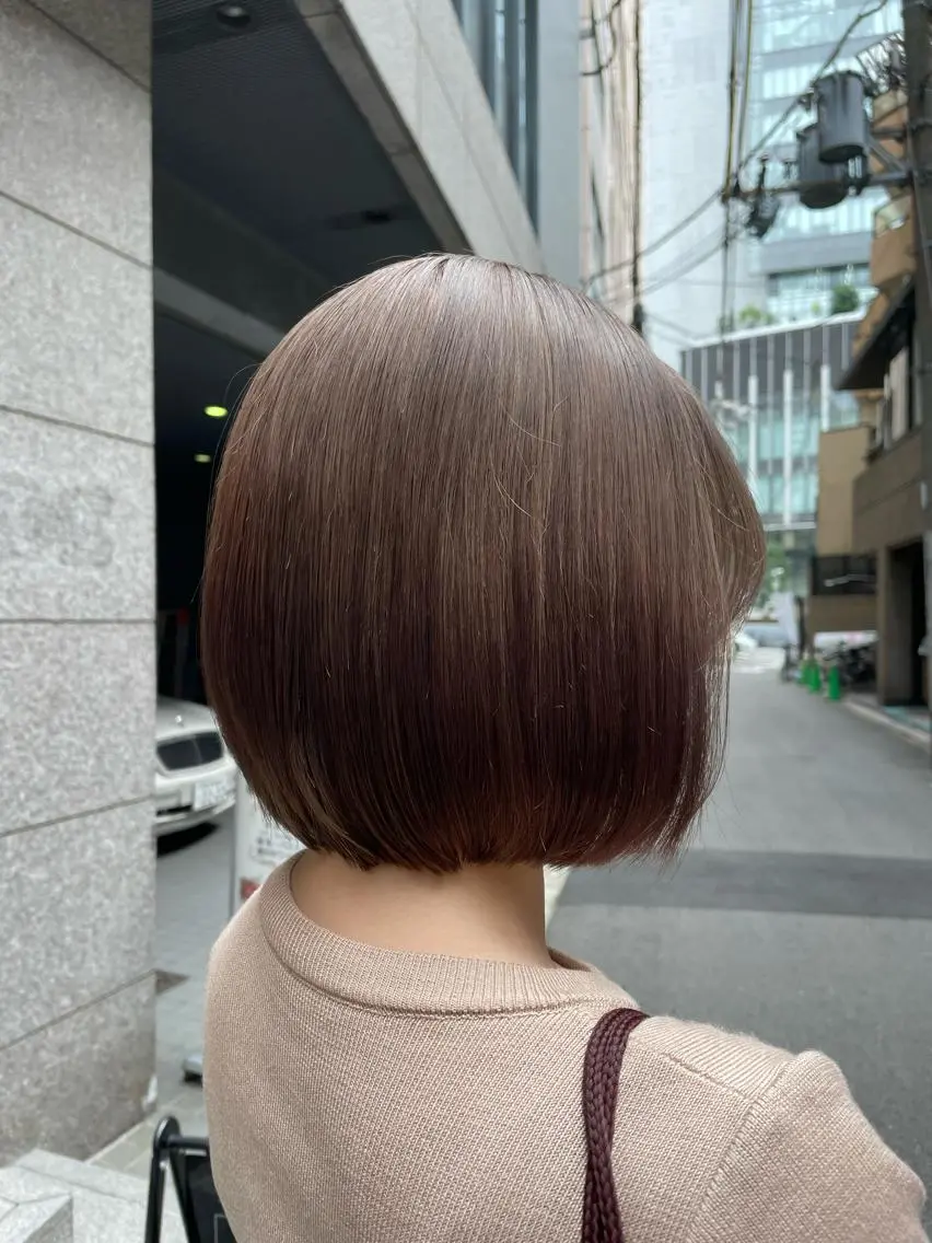 ショート カラー カット ヘアカラー トリートメント 村山 美空のヘアスタイル