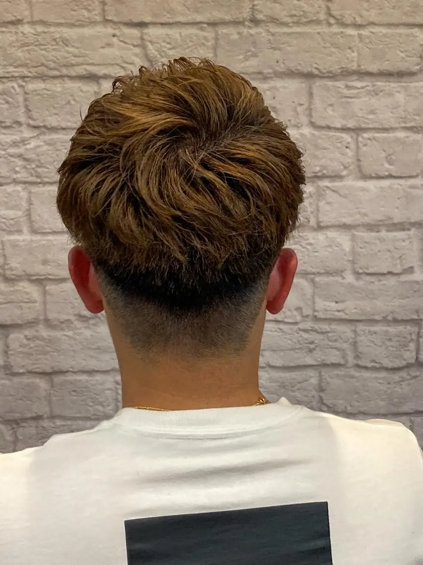ショート カラー メンズ カット ヘアカラー お客様満足度NO.1 小林真弥のヘアスタイル