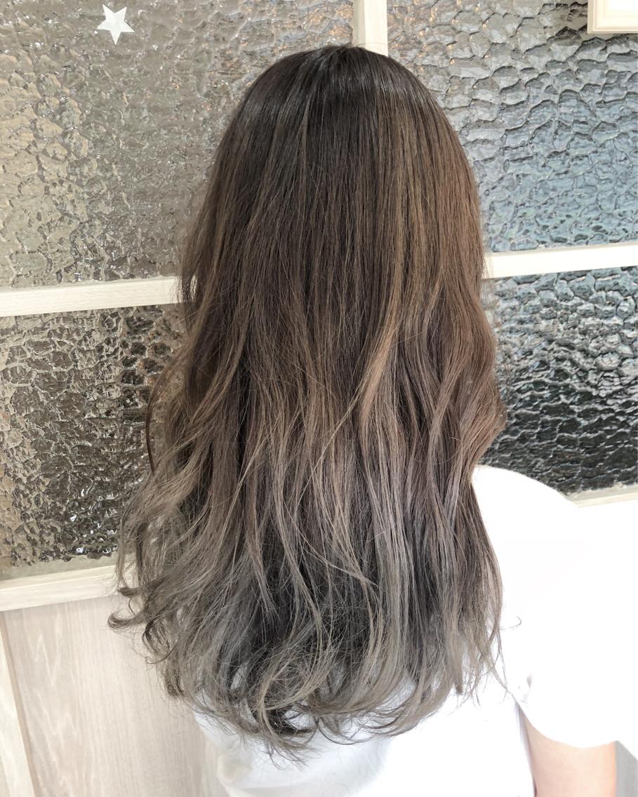 ロング 植田 敬太のヘアスタイル