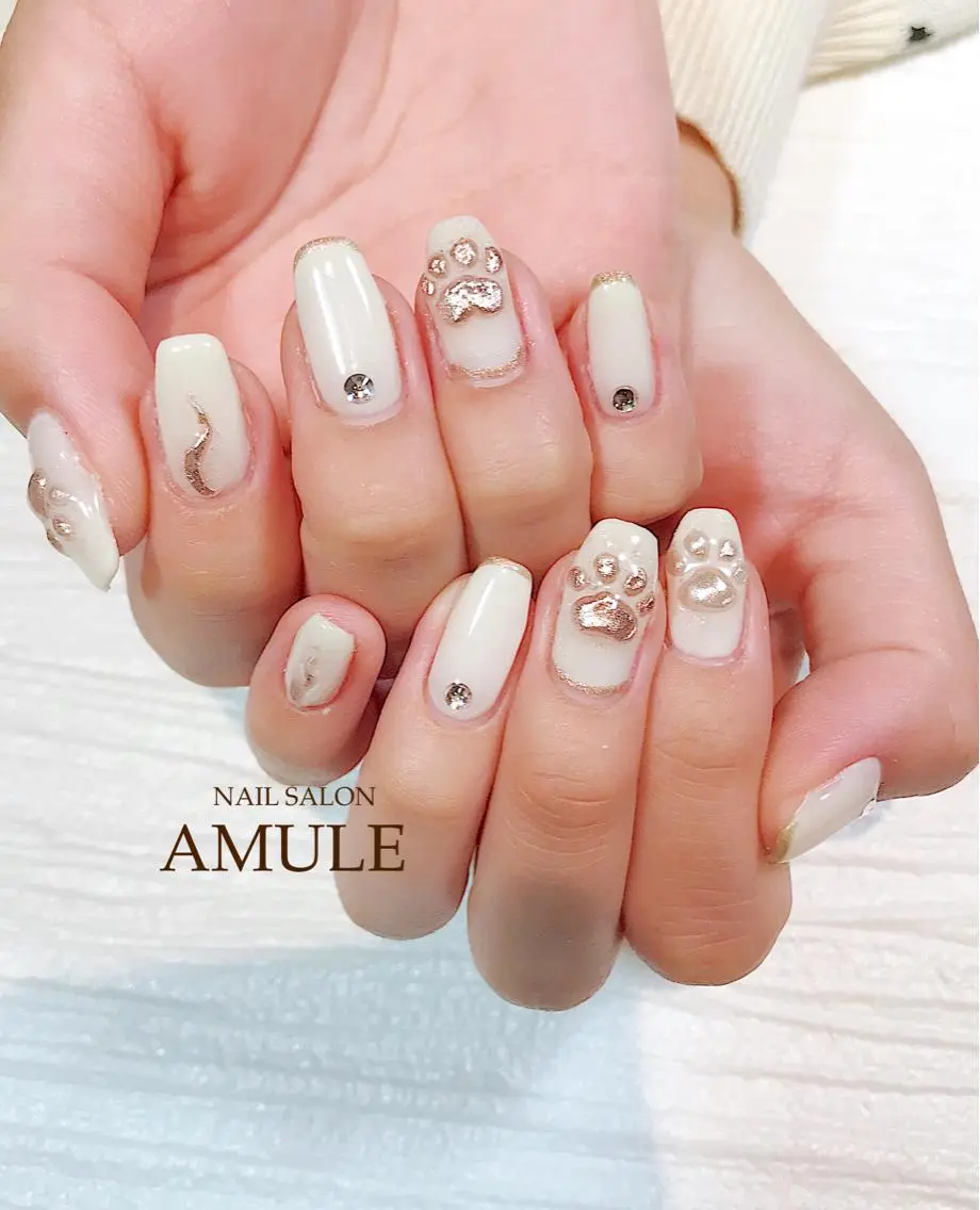 ネイル ハンドネイル NAILSALON AMULEのネイルデザイン