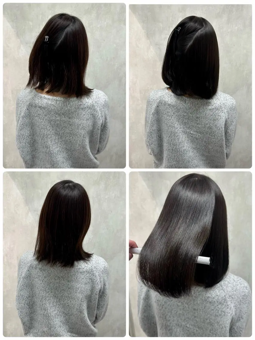 ショート 縮毛矯正 トリートメント ⚠️美容室迷子⚠️ 👍👍ここに集合のヘアスタイル