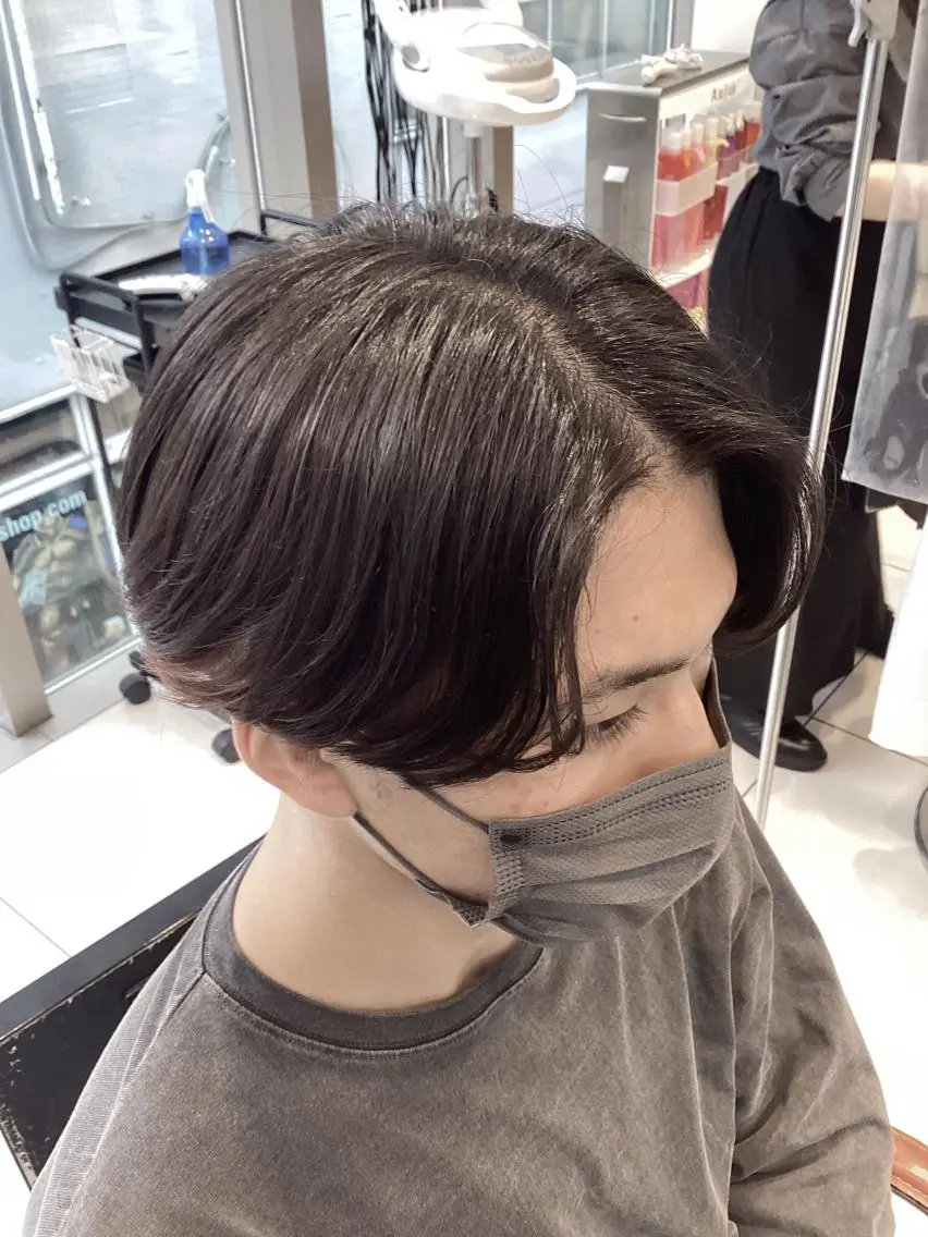 パーマ メンズ メンズパーマ メンズ縮毛矯正 ♠️店長下平隼人のヘアスタイル