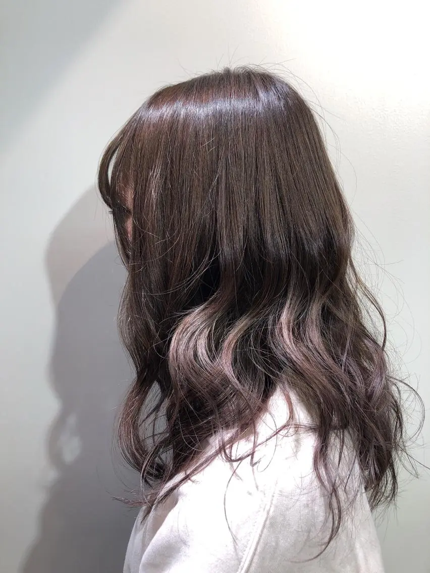 ミディアム ヘアカラー トリートメント ichikawa kaitoのヘアスタイル