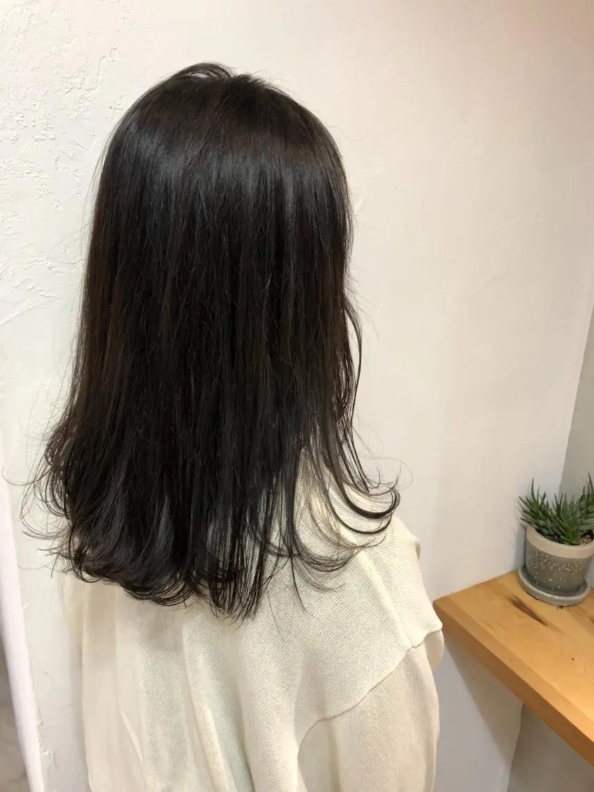 ミディアム カラー 🟩白髪ぼかし ショート/大司のヘアスタイル