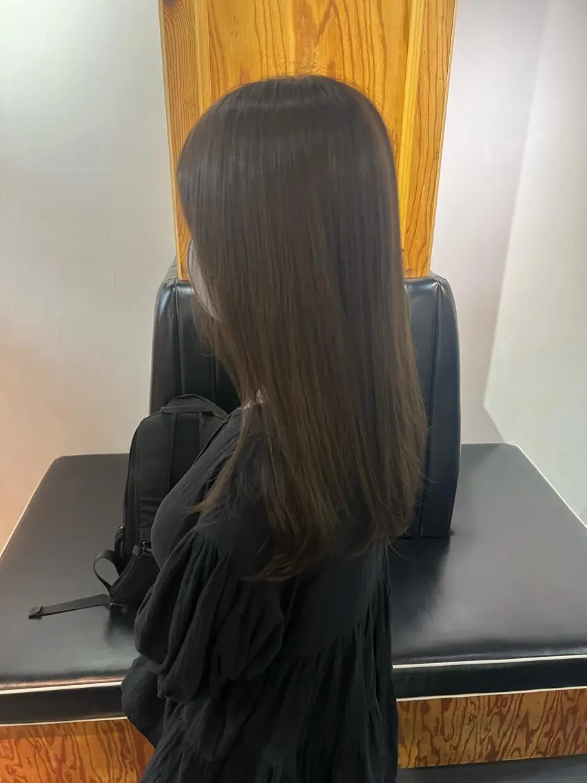 ロング ヘアカラー 鈴木 三保のヘアスタイル