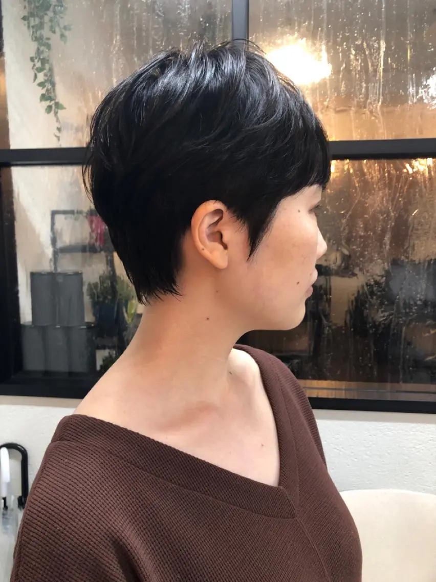 ショート ショート専門美容師 ハタカズヤのヘアスタイル