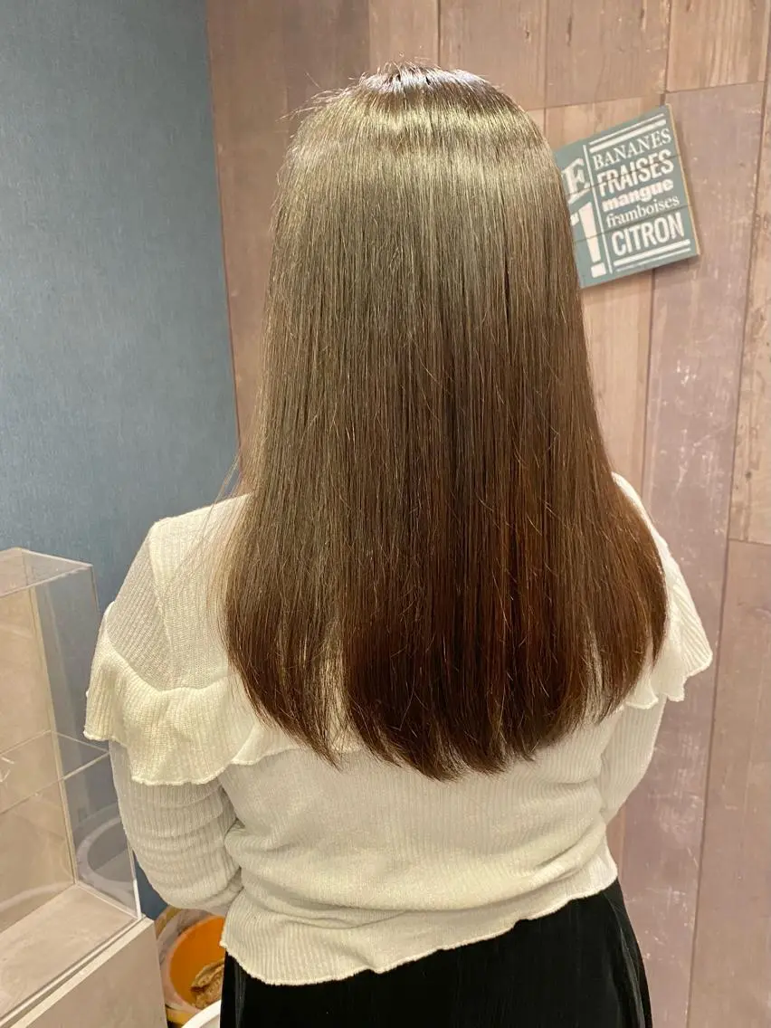 ロング カラー ロング 40代以降の 縮毛矯正専門家のヘアスタイル
