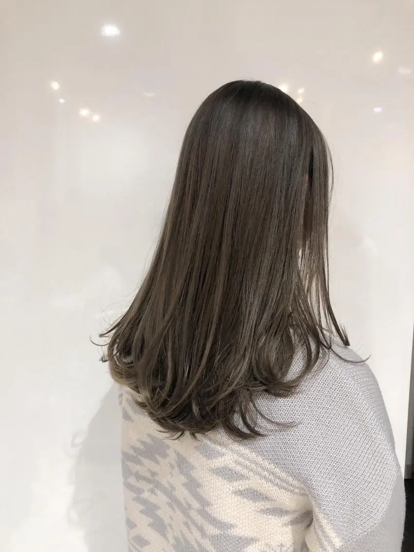 ロング カラー カット ヘアカラー トリートメント 【公式】amble luxe池袋東口🩷のヘアスタイル