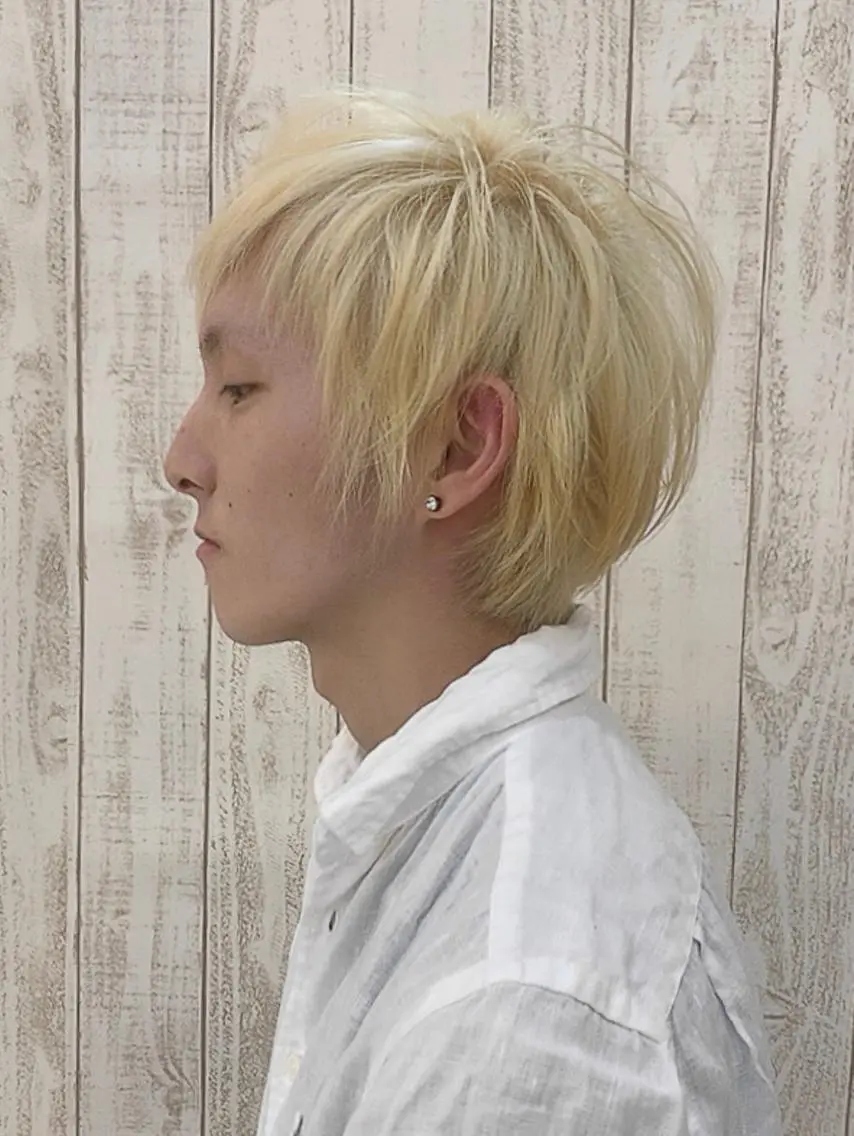 ショート カラー メンズ リリー /Men's/パーマのヘアスタイル