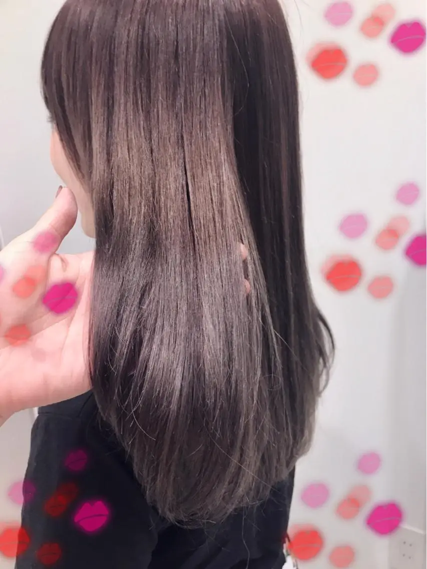 カラー ブラウンカラー グラデーションカラー バイオレットカラー 新宿駅近♡個室 ♡関口三都季🌜のヘアスタイル