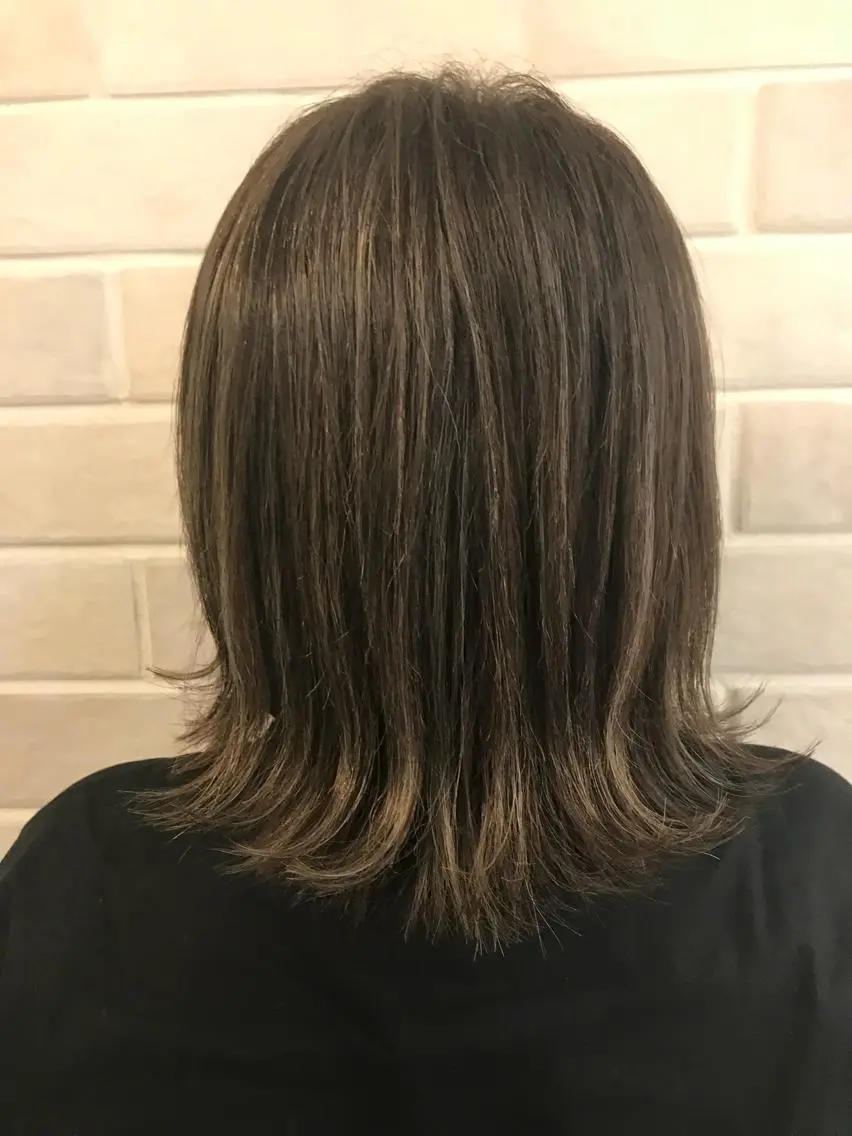 ショート カラー 艶髪カラー&ウルフ フルカワ ヒロズミのヘアスタイル