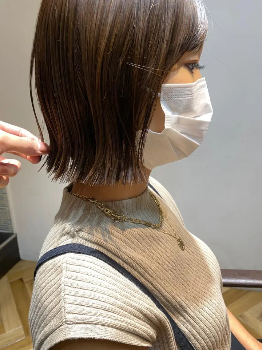 ショート カラー 美髪改善・レイヤー tadasuke⭐️のヘアスタイル